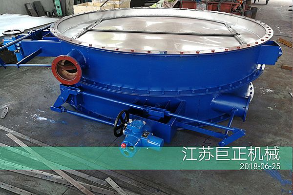 圓形擋板門（直徑280cm）制作完工了，待包裝入庫(kù)